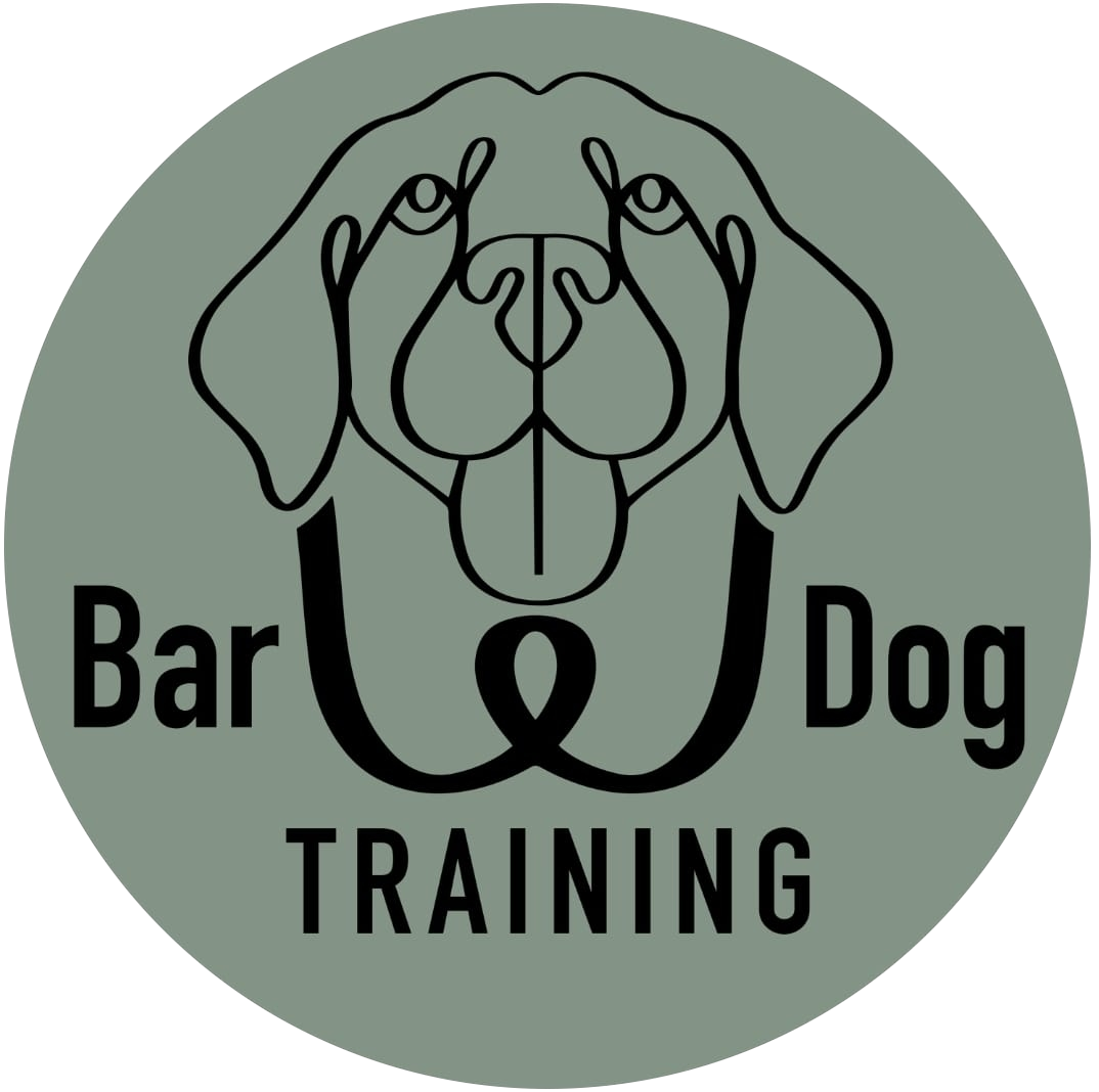 Bar W Dog Training monochrome logo